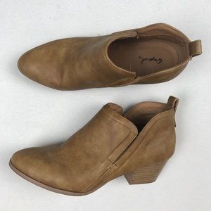 Perfect Tan Spring Booties